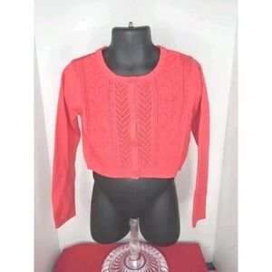 Girl's‎ NAUTICA Red LS NEW Sweater Size 4T NWT'S